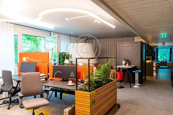 Innenansicht - Büroraumkonzept 5 