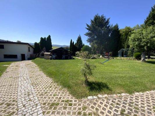 Gartenhaus, Gartenteich