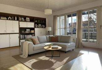 Einrichtungsbeispiel Wohnzimmer