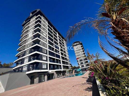 Stylish Apartments with Unique Sea View in Alanya Avsallar