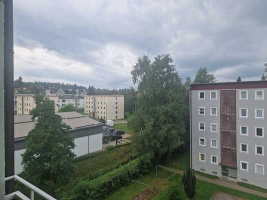 Balkon Ausblick