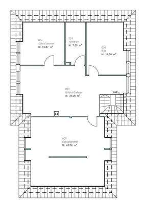 Grundriss Obergeschoss