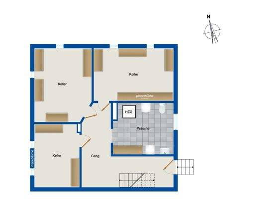 Grundriss Kellergeschoss