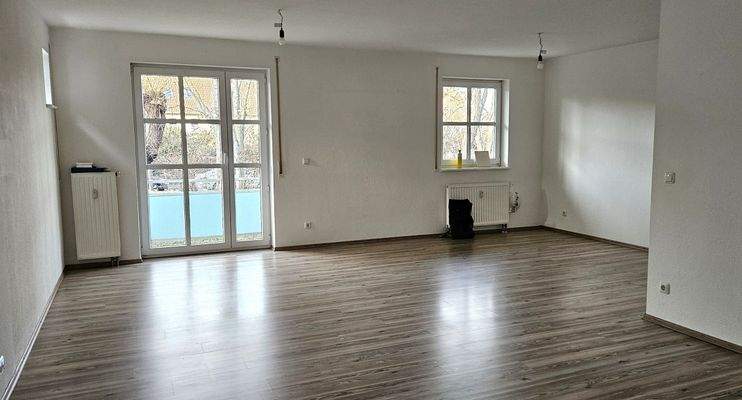 Empty Room with Wooden Floor