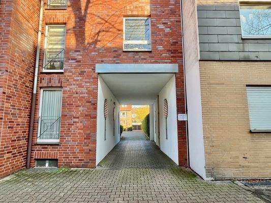 Detail Durchfahrt zu Hof und Haus 6a