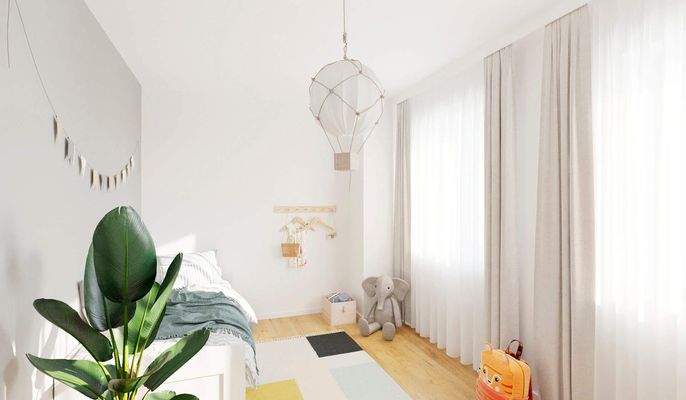 Ein Kinderzimmer zum wohlfühlen