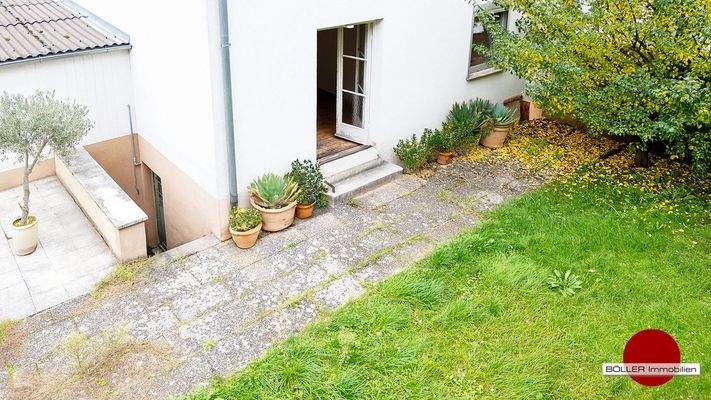 Südseite & Kelleraußentreppe