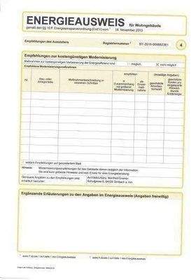 Energieausweis Seite 4