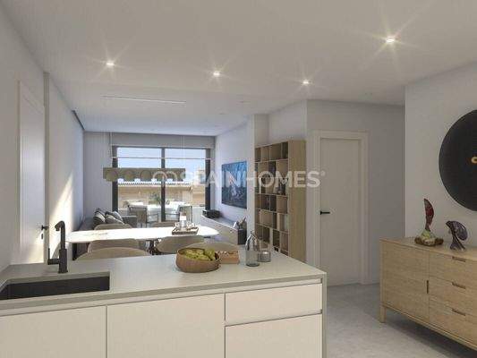 Stylish Flats Near the Sea in Santa Pola Alicante