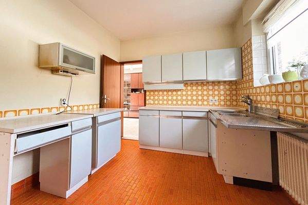 Küche, noch im Retrostil