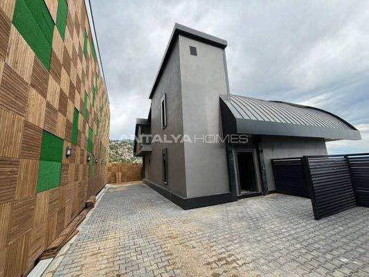 Panoramic Sea View Smart Villas in Alanya Tepe