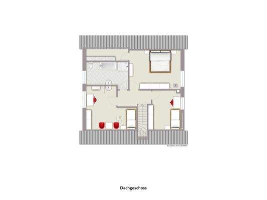 Grundriss Dachgeschoss