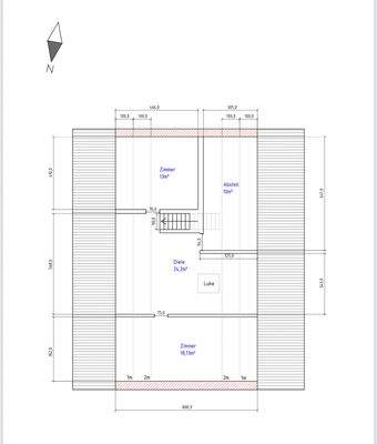 Grundriss Dachgeschoss 