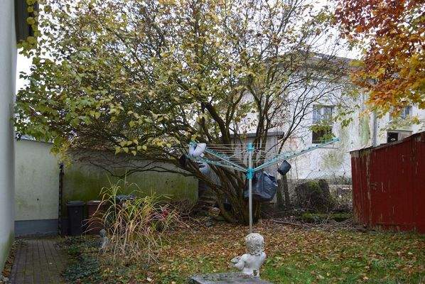 Garten - linke Seite - Zugangsweg