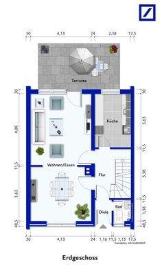 Grundriss Erdgeschoss