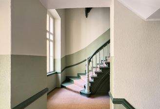 Gepflegtes Treppenhaus