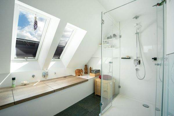 Vollbad im Obergeschoss