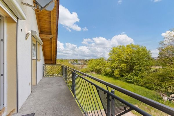 Balkon mit Ausblick