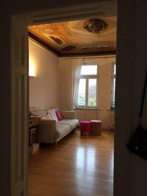 Blick in das schöne Wohnzimmer