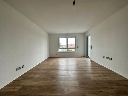 Wohn- und Esszimmer (vor Erstbezug)