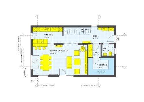 Grundriss Beispiel 1 EG