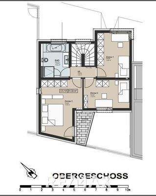 Haus 1/2 Obergeschoss