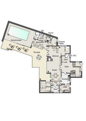 Grundriss Erdgeschoss