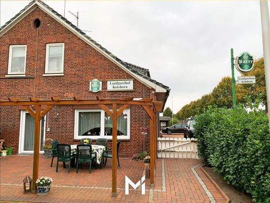 Terrasse der Betreiberwohnung