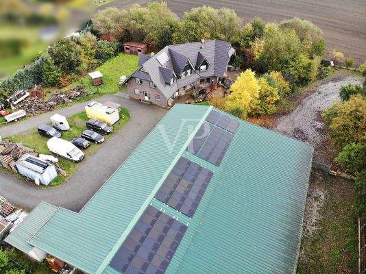 Drohnenansicht Südwest