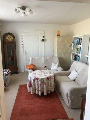 Blick in das Wohnzimmer