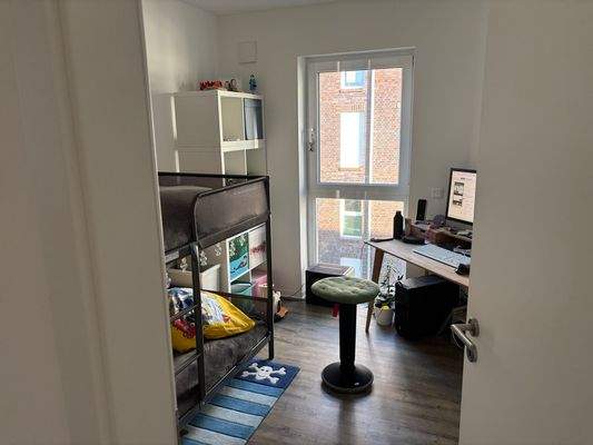 Schlafzimmer mit Hochbett