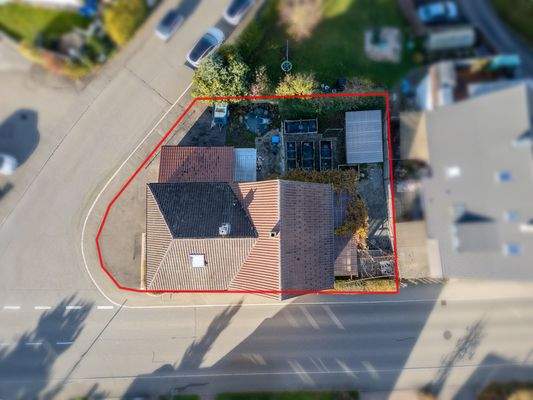 Draufsicht Grundstück