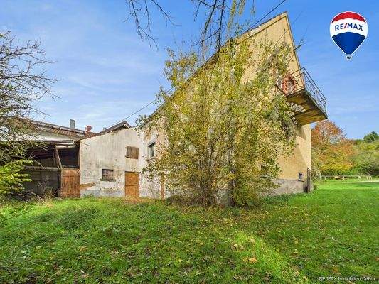 REMAX Immobilien DeLux Einfamilienhau Seitenansicht Ballweiler Mark Borowicz