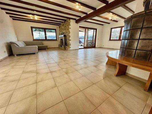 Living and dining room