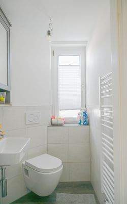 Gäste-WC im Erdgeschoss