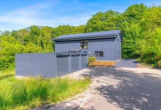 Frontansicht des Hauses