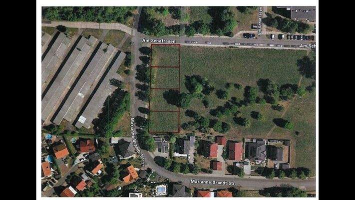 Draufsicht erste 4 Grundstücke gepl-