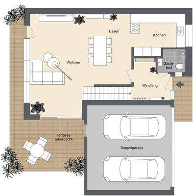 Grundriss Erdgeschoss