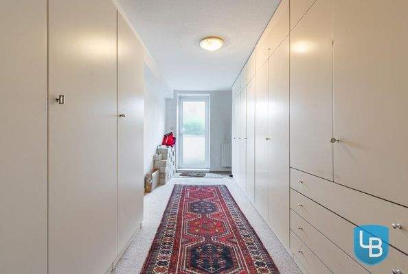 Hauseingang im Kellergeschoss