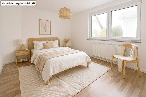 Schlafzimmer - Einrichtungsbeispiel