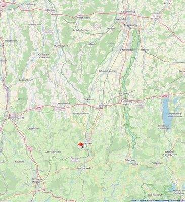 ÜBERREGIONALE VERKEHSANBINDUNG, A96, A7, B12, B16
