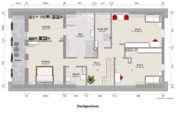 Grundriss Dachgeschoss