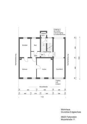 Grundriss Erdgeschoss