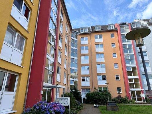 Gebäude vom Innenhof