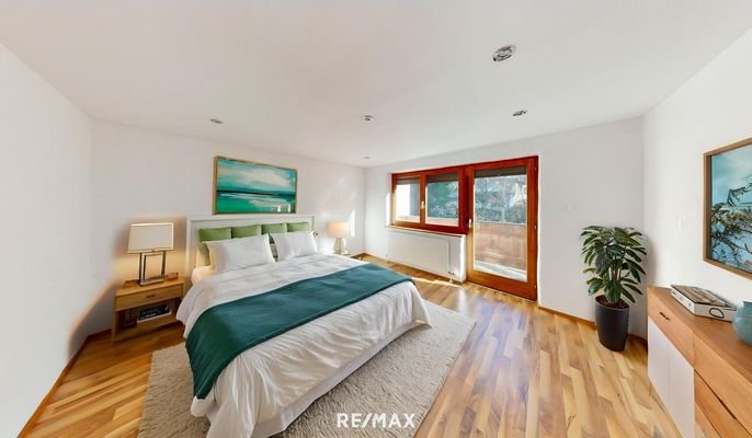 Haus - Mötz - EG - Schlafzimmer -Visualisierung