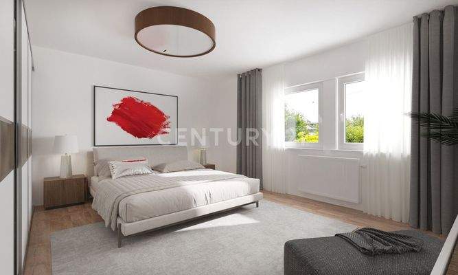 EG Schlafzimmer Visualisierung