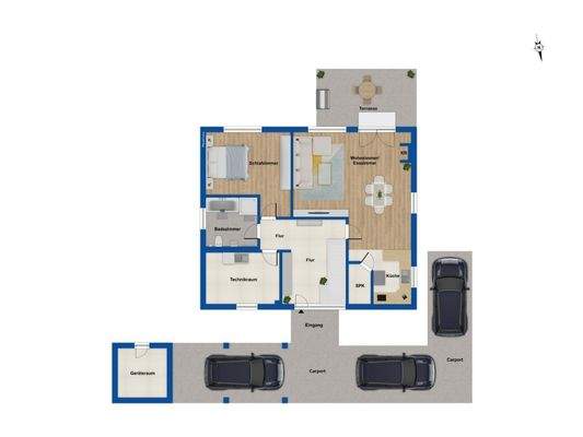 Grundriss - Erdgeschoss