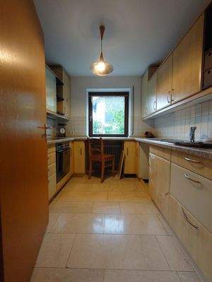 Küche vom Esszimmer aus