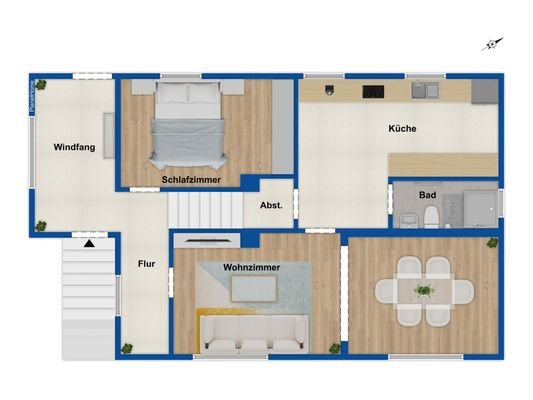 Grundriss Erdgeschoss