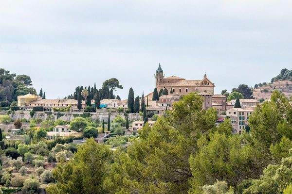 Blick auf Valldemossa